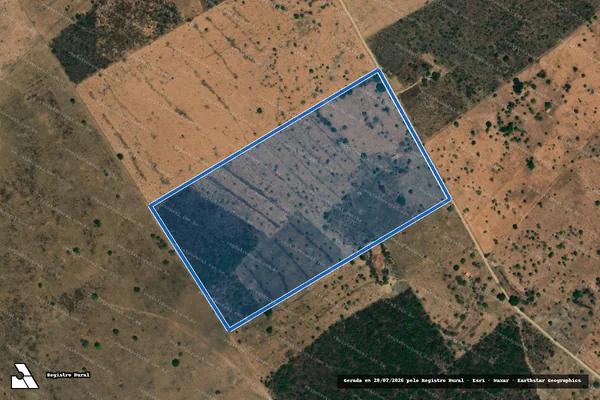 Imagem de satélite de PA RIO CORRENTE ? LOTE 10 - Parte 1 em Alvorada do Norte - GO
