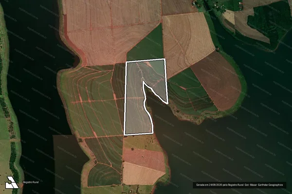 Imagem de satélite de Faz São José do Iepê - FAZENDA SÃO JOSÉ DO IEPÊ em Iepê - SP