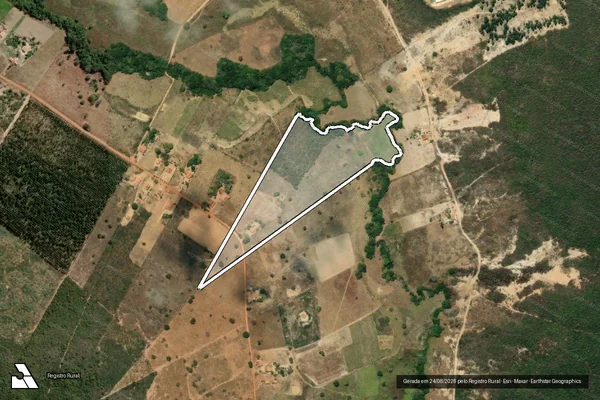 Imagem de satélite de FAZENDA MARAVILHA - Parte 1 em Indaiabira - MG