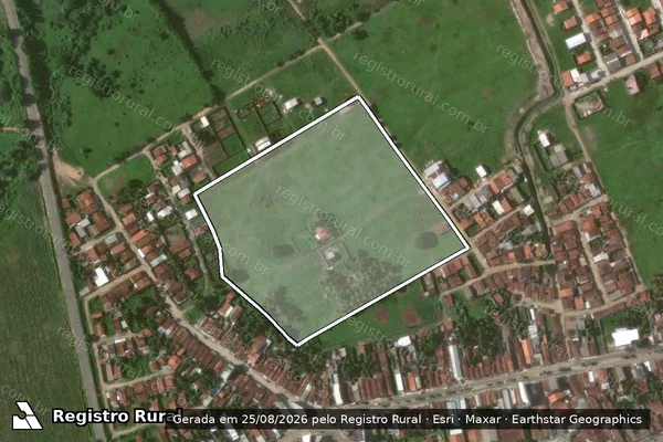 Imagem de satélite de LOTE 98 ? PA DONA HELENA - LOTE 98 em Cruz do Espírito Santo - PB