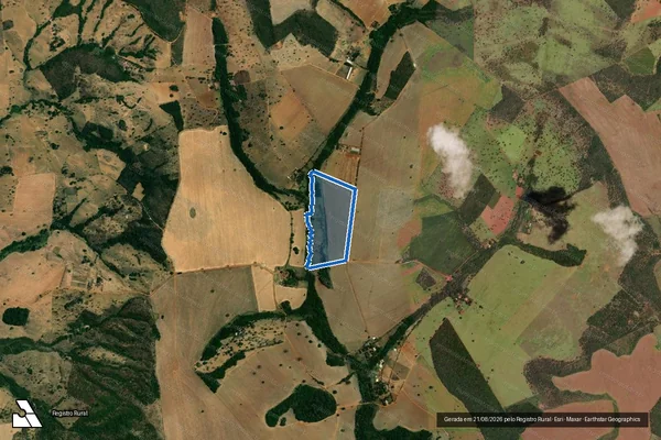 Imagem de satélite de FAZENDA NUELO - 001 em Bela Vista de Goiás - GO