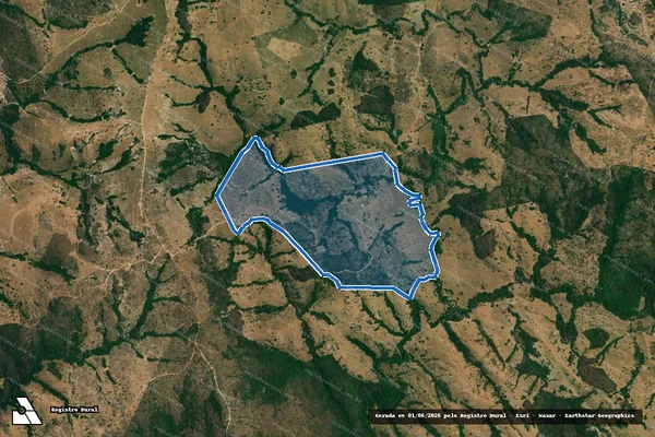 Imagem de satélite de FAZENDA CAMPO LIMPO - Parte 1 em Goiandira - GO