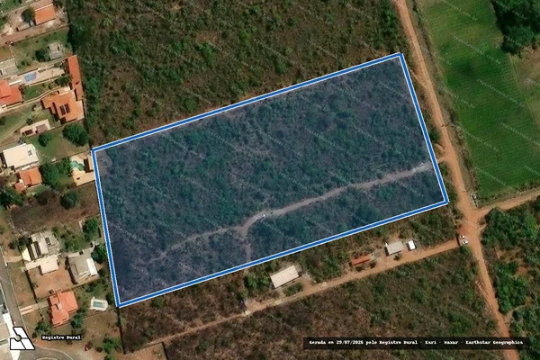 Imagem de satélite de FAZENDA PARANOÁ OU PARNOÁ - SOBRADINHO DOS MELO - GLEBA B em Brasília - DF