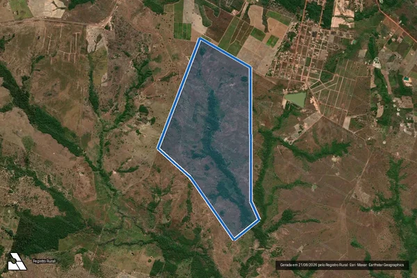 Imagem de satélite de SITIO FLOR DO CAMPO - Parte 1 em Floresta do Araguaia - PA