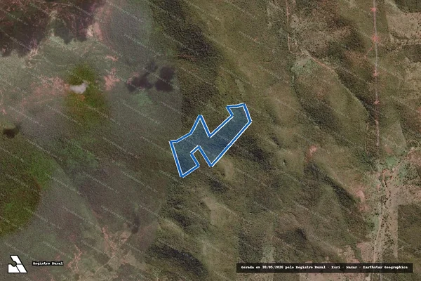 Imagem de satélite de FAZENDA MONTE AZUL - Remanescente 01 em Boa Vista do Tupim - BA