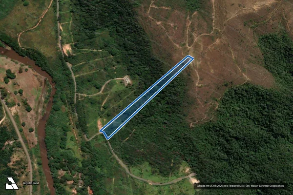 Imagem de satélite de Fazenda do Urubu ? Gleba 54 - Gleba 54 em Nova Lima - MG