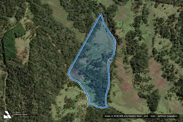 Imagem de satélite de FAZENDA SANTO ANTONIO DO CAVEIRAS - FAZENDA SANTO ANTONIO DO CAVEIRAS - GLEBA B em Painel - SC