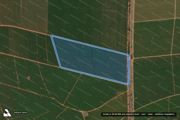 Imagem de satélite de Fazenda Furnas - Parcela 1 em Indianópolis - MG