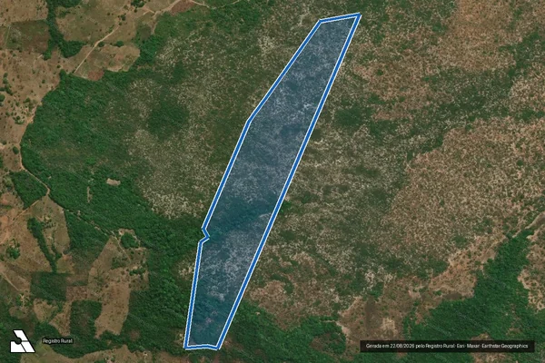 Imagem de satélite de FAZENDA ASA DA AMÉRICA - Parte 1 em Carolina - MA