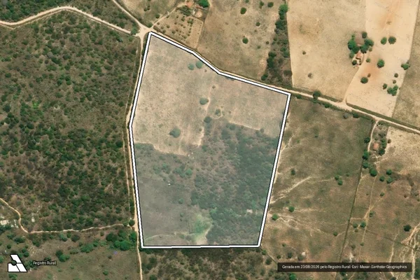 Imagem de satélite de FAZENDA RAPOSA_GLEBA 02 - GLEBA 02_A em Picuí - PB