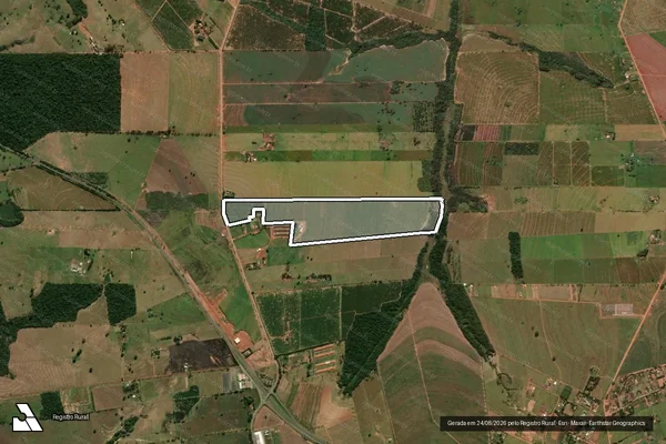 Imagem de satélite de LOTE N° 100/129-B-4 - ESTANCIA JULIA - Lote LOTE N° 100/129-B-4-1 em Paranavaí - PR