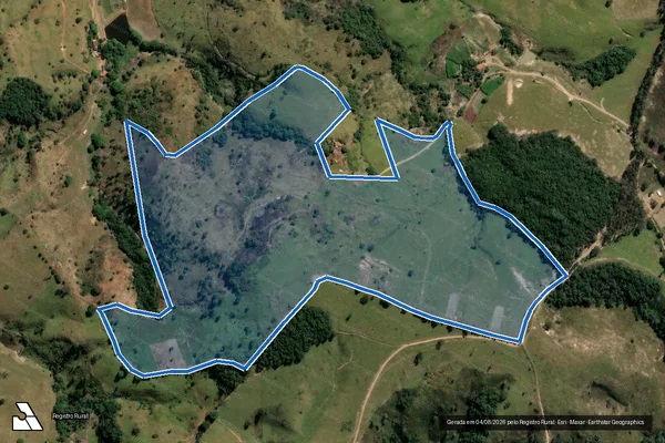 Imagem de satélite de Fazenda MORRO DO CEDRO - Gleba A em Rio Manso - MG