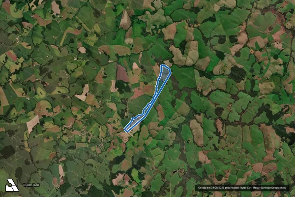 Imagem de satélite de FAZENDA GUAJUVIRA - FAZENDA GUAJUVIRA em Passo Fundo - RS