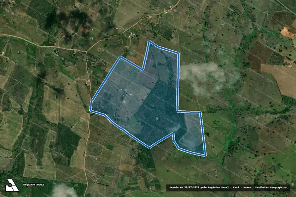 Imagem de satélite de Fazenda Joazeiro - Parcela 1 em Itabaianinha - SE