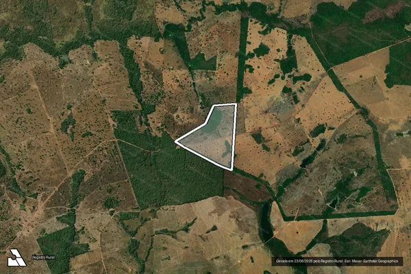 Imagem de satélite de Fazenda Santa Maria - PARTE 1 em Mara Rosa - GO