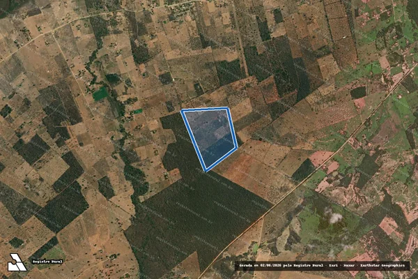 Imagem de satélite de FAZENDA BOCA DA MATA - FAZENDA BOCA DA MATA em São Francisco - MG