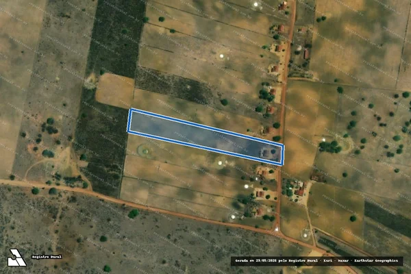 Imagem de satélite de FAZENDA QUEIMADA GRANDE - Parte 20 em Craíbas - AL