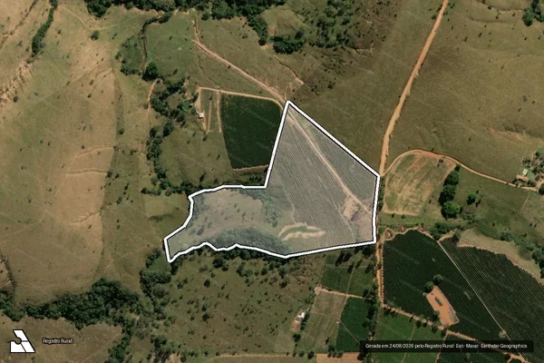 Imagem de satélite de Fazenda Marcela - Parcela 1 em Medeiros - MG