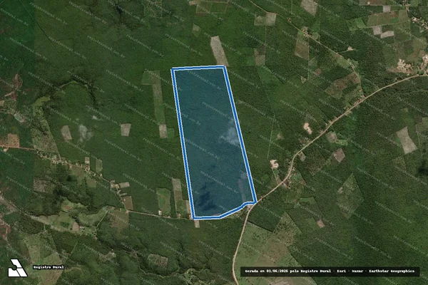 Imagem de satélite de GLEBA AREIAS - Parte 1 em Barras - PI