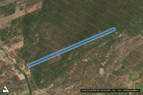 Imagem de satélite de Fazenda Pereiros - Parte 11 em Parnamirim - PE