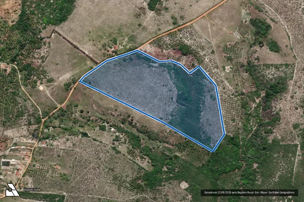 Imagem de satélite de FAZENDA SANTA TEREZA - GLEBA 02 em Japaratuba - SE