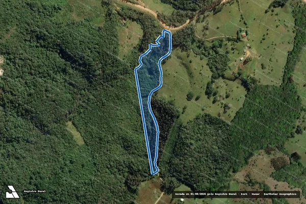 Imagem de satélite de FAZENDA SÃO JORGE I - GLEBA B FAZ. SãO JORGE I em Ponta Grossa - PR