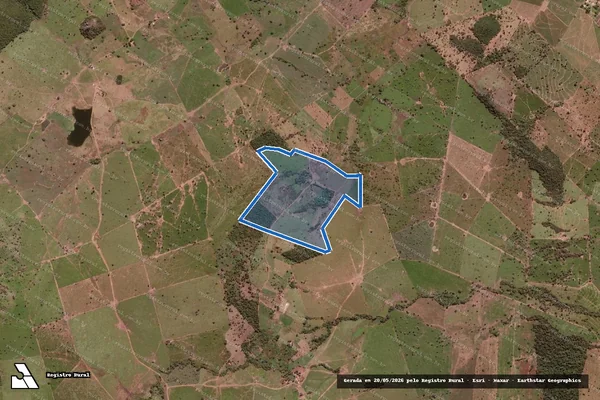 Imagem de satélite de FAZENDA BREJÃO ou CONFORTO - FAZENDA BREJÃO ou CONFORTO em Campos Belos - GO