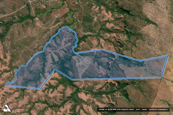 Imagem de satélite de LOTES 06 E 10 - LOTEAMENTO PONTE ALTA GLEBAS 06 E 13 - 1ª E 2ª ETAPA em Ponte Alta do Tocantins - TO