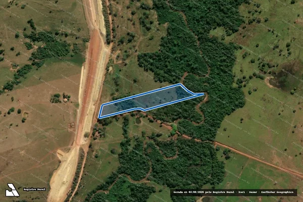 Imagem de satélite de FAZENDA BELA VISTA - Gleba B em Juscimeira - MT