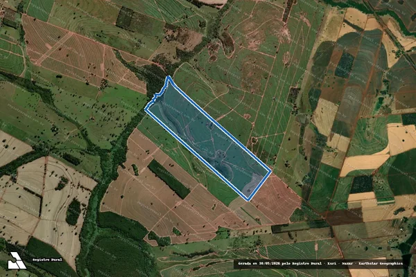 Imagem de satélite de SITIO SANTO ANTONIO - Parte 1 em Urânia - SP