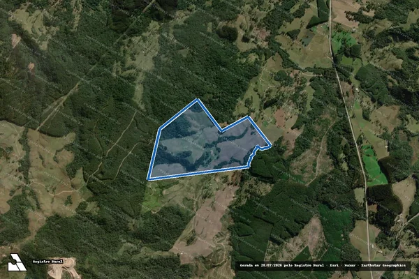 Imagem de satélite de FAZENDA TROPILHA_MAT_26584 - Única em Lages - SC
