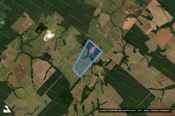 Imagem de satélite de LOTE 311-D FAZENDA BOM JESUS - Parte 1 em Brasnorte - MT