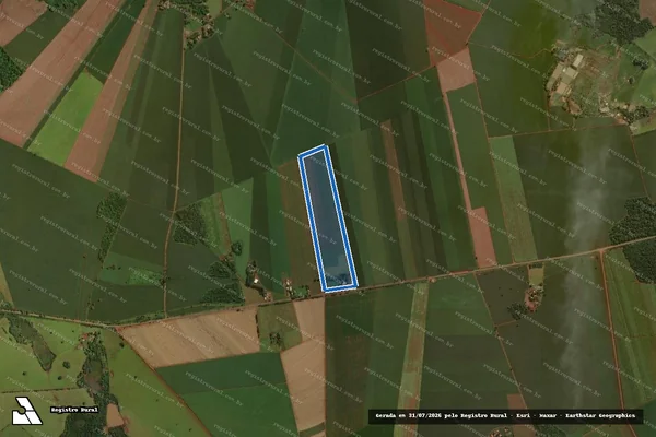 Imagem de satélite de Sitio Sao Francisco - Parte 03 em Dourados - MS