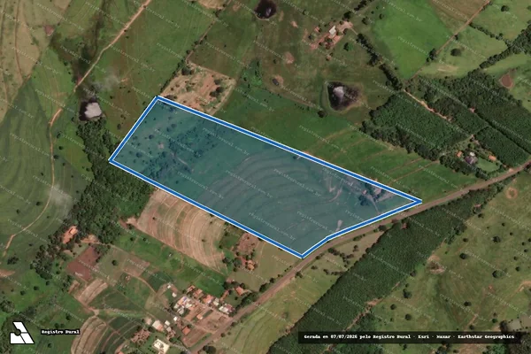Imagem de satélite de ESTANCIA LUMARA - Parte 1 em Auriflama - SP