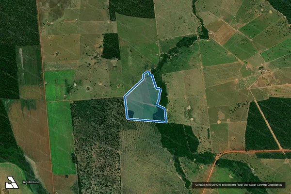 Imagem de satélite de FAZENDA BOA ESPERANÇA - Parte 2 em Pontes e Lacerda - MT