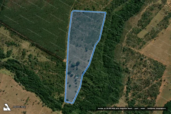 Imagem de satélite de PROJETO DE ASSENTAMENTO VINTE DE MARÇO - Lote 69 em Três Lagoas - MS