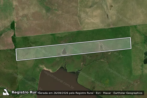 Imagem de satélite de SDE - Parte 1 em Dom Pedrito - RS