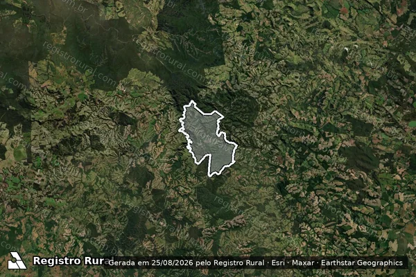 Imagem de satélite de Fazenda Mirante - Fazenda Mirante em Reserva - PR