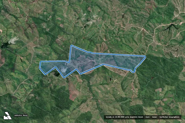 Imagem de satélite de Fazenda Nascimento - Parte 1 em Alto Alegre do Pindaré - MA