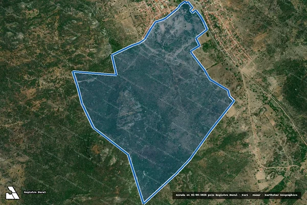 Imagem de satélite de FAZENDA ENCANTADO - Parcela 01 em Itiúba - BA