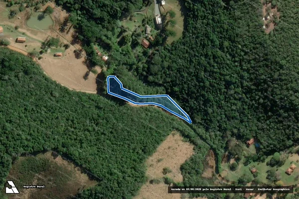 Imagem de satélite de Fazenda Arauco - Gleba D em Cunha - SP