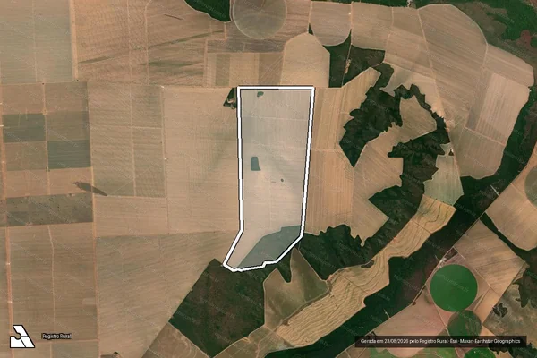Imagem de satélite de LOTE RURAL Nº 32 - ÁREA DE SEQUEIRO - 001 em Balsas - MA