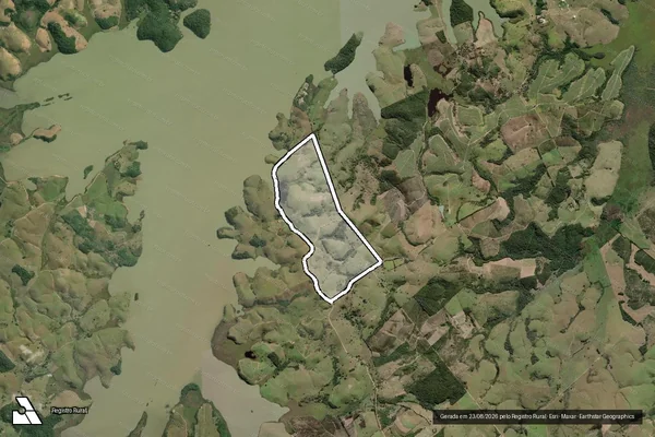 Imagem de satélite de Fazenda das Palmeiras em Araruama - RJ