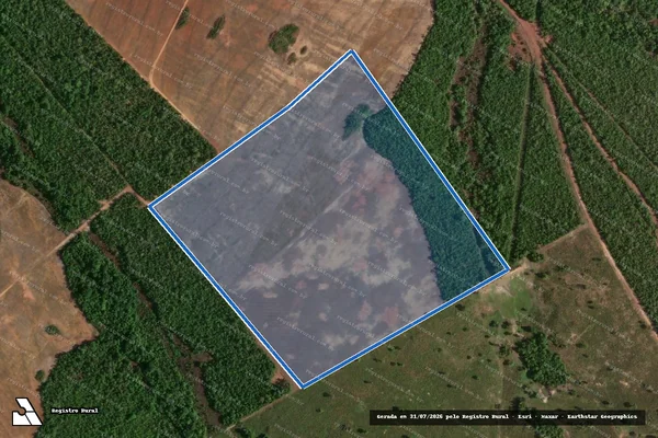 Imagem de satélite de FAZENDA JOSÉ PEREIRA em Paranã - TO
