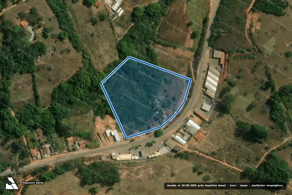Imagem de satélite de Sitio Olaria - PARTE 2 em Desterro de Entre Rios - MG