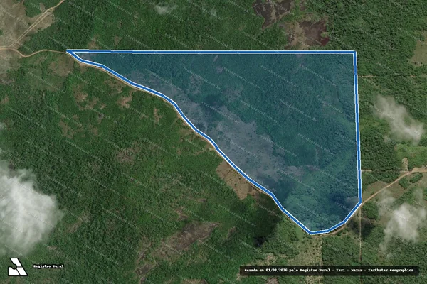 Imagem de satélite de FAZENDA MORADA DA SERRA - PARTE 2 em Mucajaí - RR
