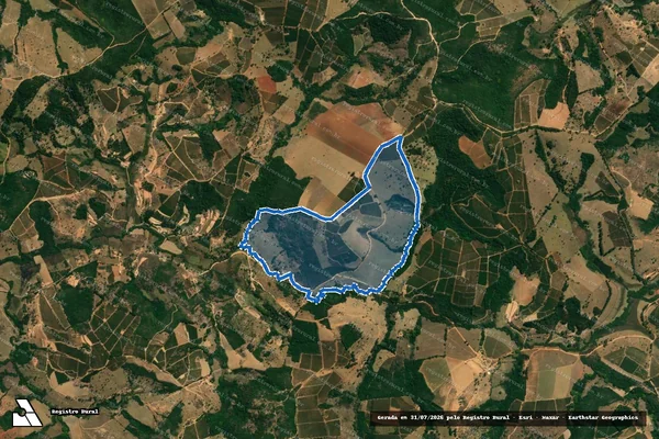 Imagem de satélite de Fazenda dos Furtados - Cajú - Fazenda dos Furtados ? Cajú ? Gleba A em Itapecerica - MG