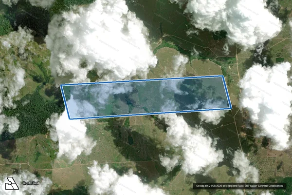 Imagem de satélite de FAZENDA TALISMÃ_PIC SETOR NORTE - UNICA em Brasil Novo - PA