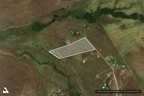 Imagem de satélite de FAZENDA VEADEIROS (PARTE) 9 - Gleba DESMEMBRADA 17 em Alto Paraíso de Goiás - GO