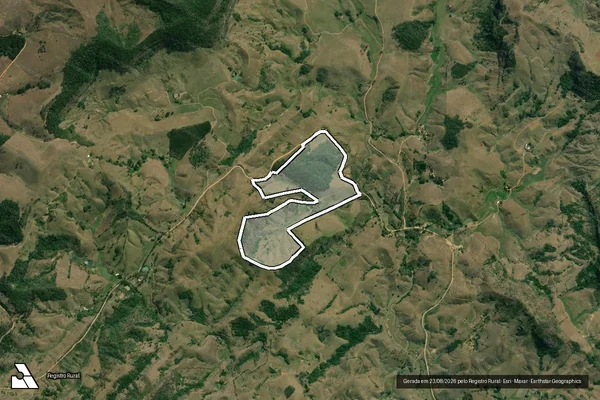 Imagem de satélite de SITIO ARROZAL VELHO - Parte 1 em Mar de Espanha - MG
